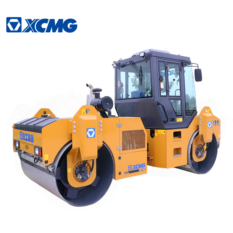 Wholesale Vibratory Road Roller - XCMG 10ton XD102 Full Hydraulic Double Drum Vibration Roller – China Construction