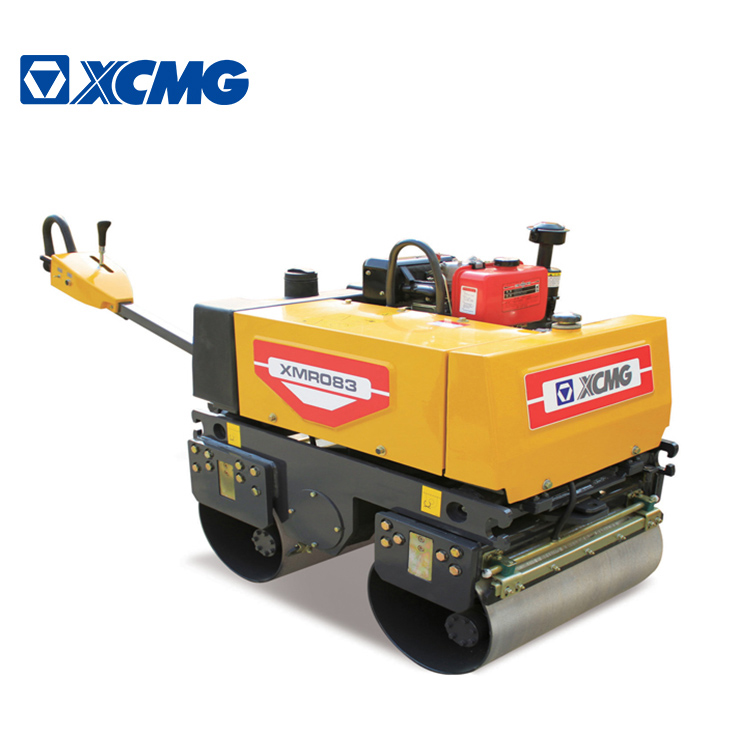 High Quality for Small Road Grader - XCMG XMR083 1 Ton Walking behind Hand Operating double Drum Road Roller Compactor – China Construction