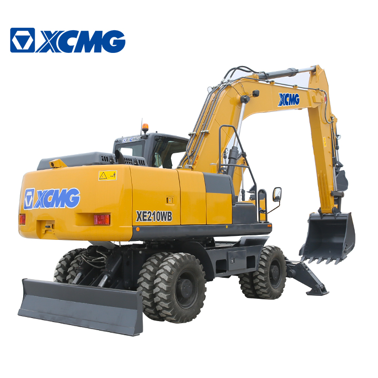 XCMG 20 ton 0.9m³ XE210WB Wheeled Excavator