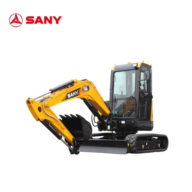 SANY 3.5 ton SY35U mini digger mini excavator tailless with thumb