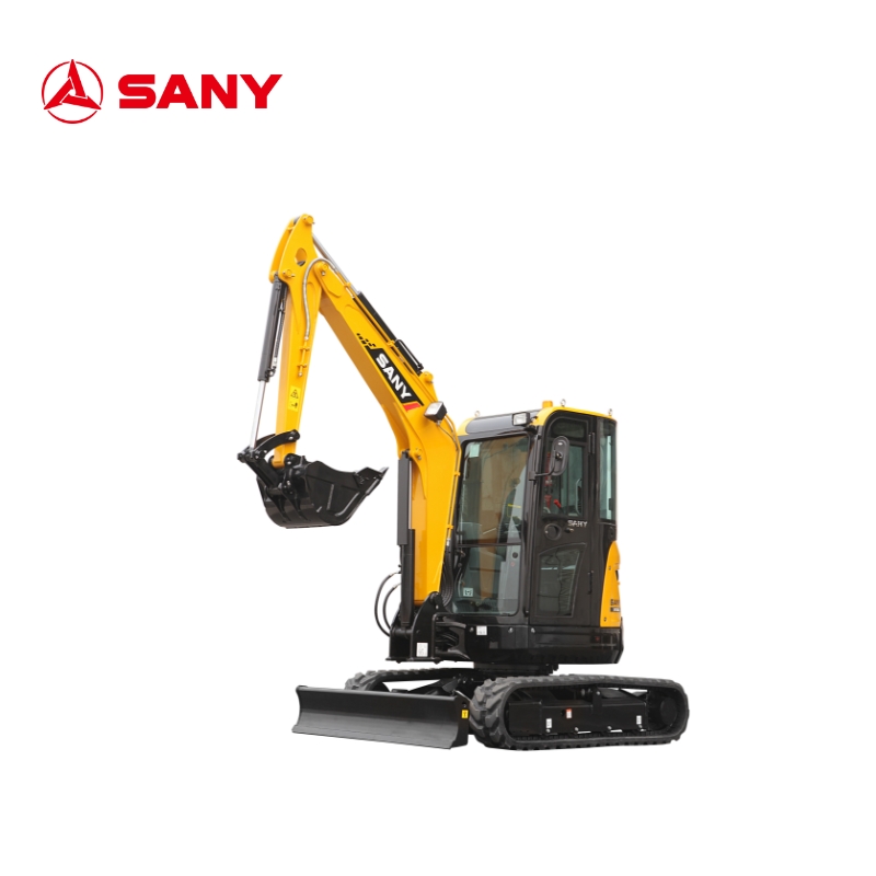 SANY 3.5 ton SY35U mini digger mini excavator tailless with thumb