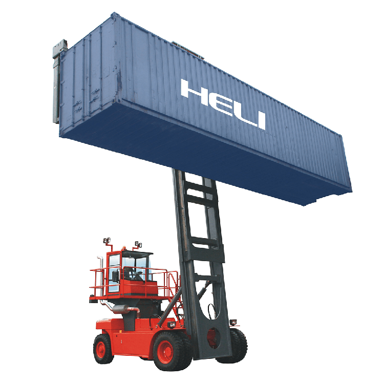 China OEM Reach Stacker - Heli 18ton Heavy Duty Driven Forklift Truck CPCD180EC Empty Container Stacker with Box Type Chassis – China Construction