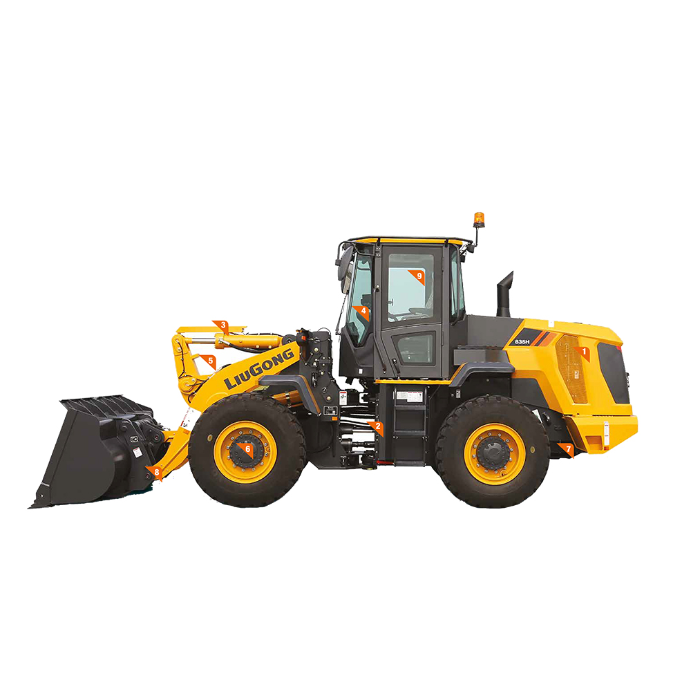 OEM China Loaders - LIUGONG  3 ton New Hot Sale wheel loader for sale earthmoving machine CLG 835H – China Construction
