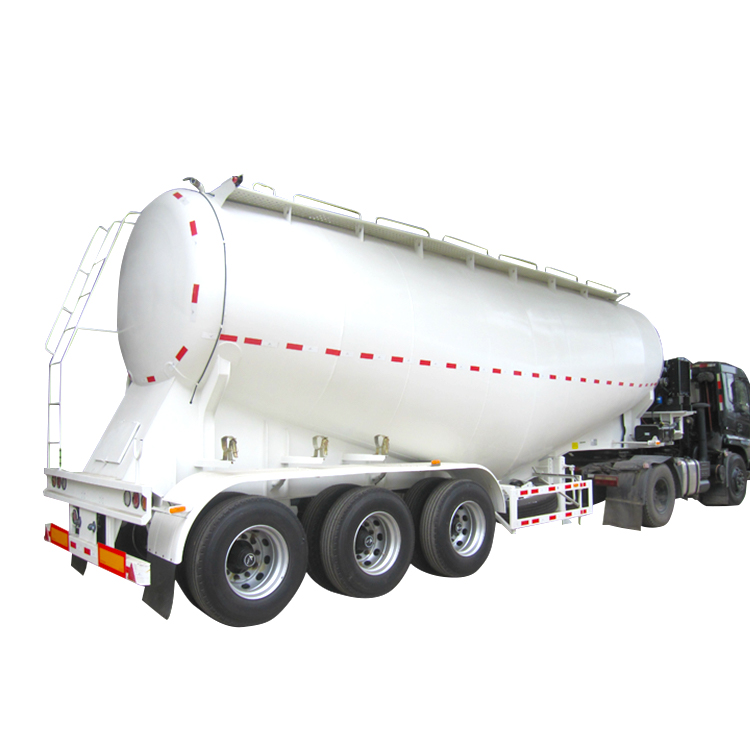 professional factory for Big Mining Trucks - CNCMC 35m3 3 Axle Dry bulk cement powder tanker semi trailer cement bulk carrier truck for sale – China Construction