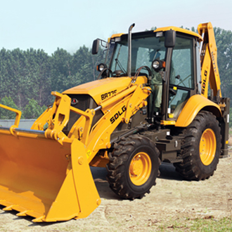 SDLG 8ton China famous brand Compact construction Cheap Price backhoe Loader