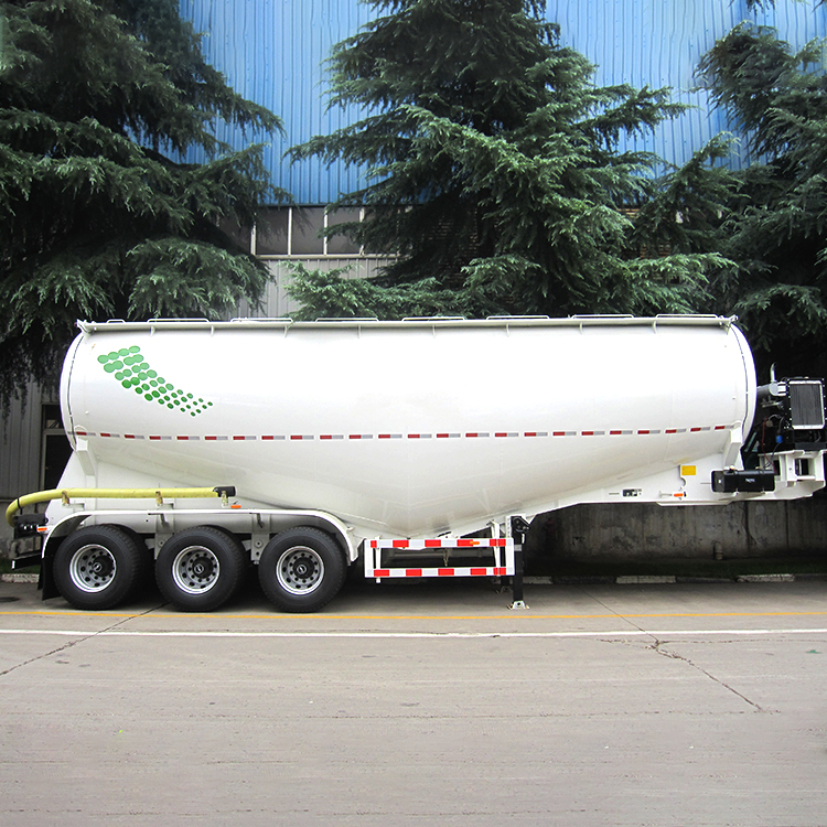 CNCMC 35m3 3 Axle Dry bulk cement powder tanker semi trailer cement bulk carrier truck for sale