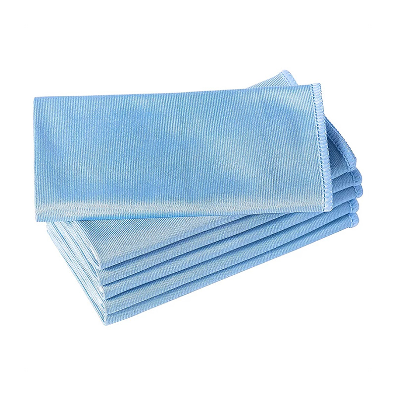 Kitchen High Quality Soft Glass Cloth Microfiber Cleaning Towel
