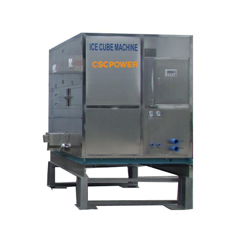 Well-designed Salt Water Flake Ice Machine - industrial cube ice machine-5T – CENTURY SEA