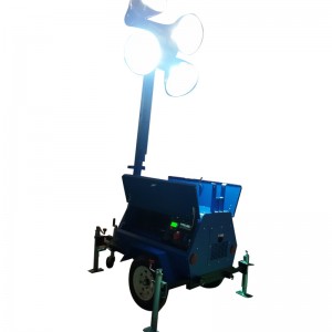 OEM/ODM Supplier China Light Tower Powered by Diesel Generator