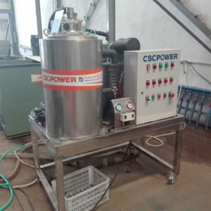 Factory wholesale Salt Ice Machine - Seawater flake ice machine-3T – CENTURY SEA