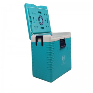 Portable handle Vaccine carrier transport   pharmaceutical biomedical