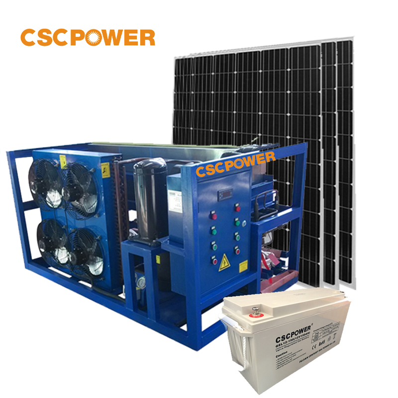 China CSCPOWER solar ice machine 5 ton ice block making machine