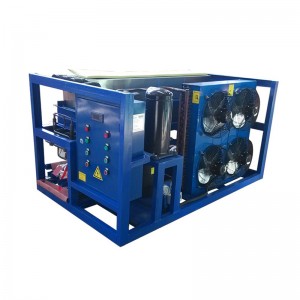 direct cooling block ice machine-1T