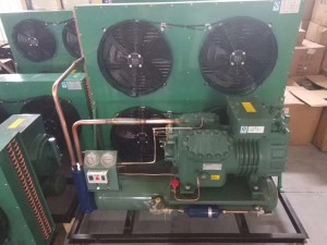 Water cooled /air cooled 4PES-12 semi hermetic bitzer compressor condensing unit