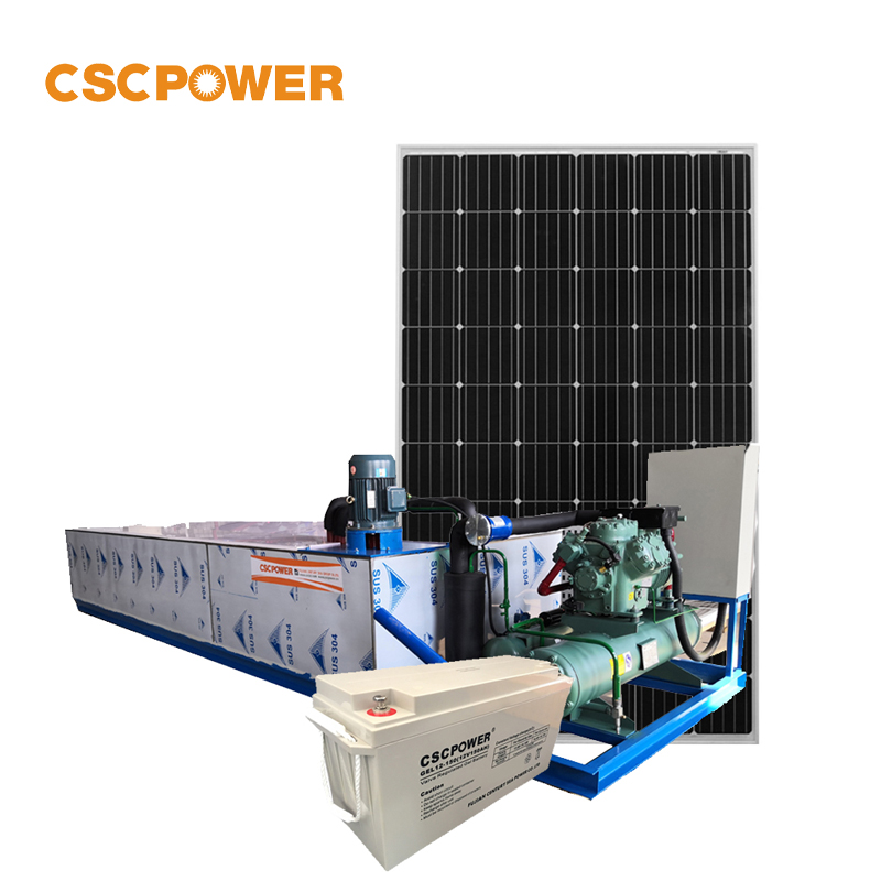 Discountable price Heavy Duty Ice Crusher - CSCPOWER Solar Ice Machine 1000KG Commercial Solar Powered Ice Block Machine 1 ton Per Day For Islands – CENTURY SEA