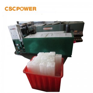CSCPOWER Solar Ice Machine 1000KG Commercial Solar Powered Ice Block Machine 1 ton Per Day For Islands