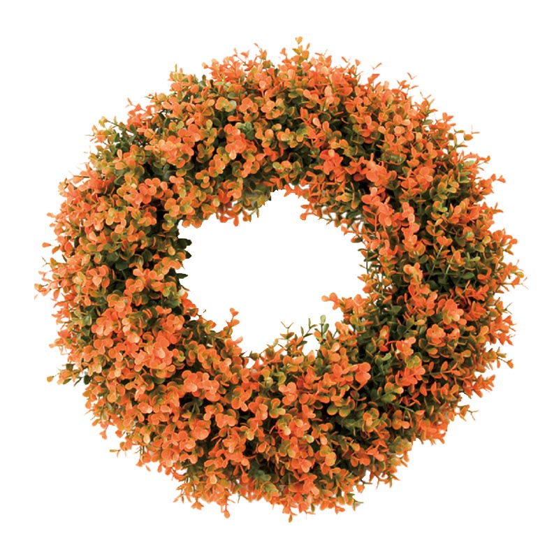 Hanging Artificial Leaves Wreath For Festivals Featured Image