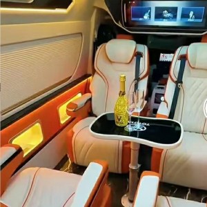 Manufacturer Auto Interior Decorates Acrylic Material Foldable Car Rear Seat Table For  Mercedes Benz Vito Vclass w447 v250 v260