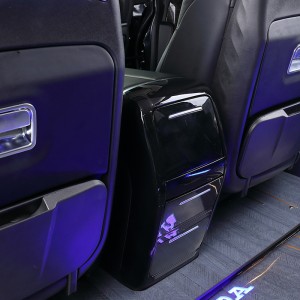 Huichaung Hot selling Custom Car Center Armrest Rotatable Box Storage Box With Cup Holder Interior For Honda Elysion