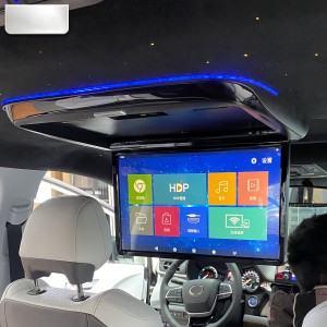 Interior Auto Electronics Android 10 Car TV Player Special Electric Car Ceiling TV For Toyota Sienna 2021