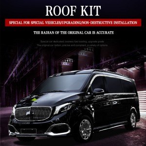 DJZG Car Modification Styling Auto Accessories ABS Carbon Fiber Car Roof kit Spoiler For Mercedes Benz V-class Vito W447 V260