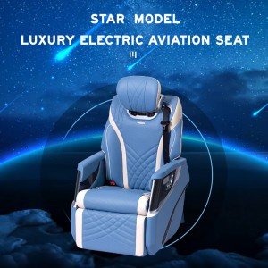 DJZG Heating massage rotating car electric luxury back seat car seat rotating car electric auto accessories for Toyota Hiace