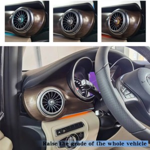 auto interior Accessories Modified EQS Car dashboard Air Outlet For Mercedes Benz Vito V-class W447 v250
