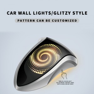 Hot Sale Luxury Car LED Dynasty Wall Light Interior colorful wall lamp For Toyota Sienna