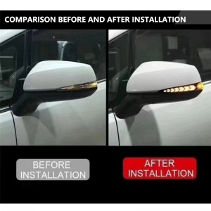 Hot Sale Car LED Turn Signal Light on Rear View Mirror for Toyota Alphard Vellfire LM