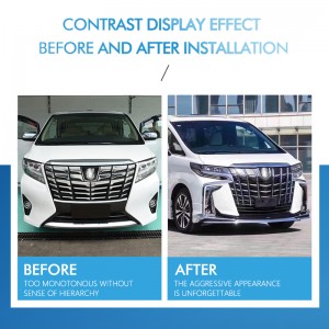 Body Kit Auto Body System Upgrade Car bumpers Full Bodykit Automotive Parts For Toyota Alphard 2018-2022 Year