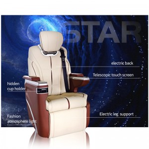 HOT product high quality  armrest  Electric Adjustable Leather Starlight Plus Seat For Toyota  HIACE
