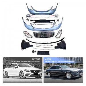High Quality PP Car Body kit for Mercedes Benz E Class W213 2016- 2020 Upgrade to Maybach style