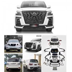 car body kit exterior accessories upgrade bumper black eagle bodykit for NISSAN Patrol 2012-2019
