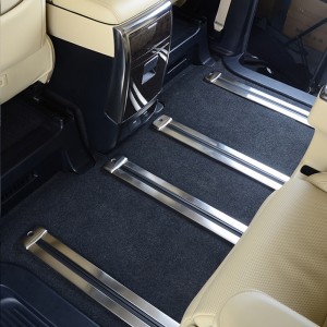 Auto interior Accessories Seat Slide Rail Trim Car track trim Seat Floor Track Trim Fit For Toyota Alphard