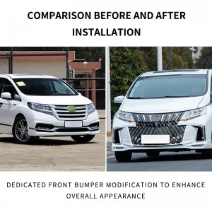 Hot selling upgrade Body kit auto car parts Body Kit Set Modified Upgrade Style Face lift For Honda Elysion 2019-2020 Year