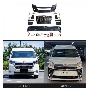 New Upgrade car bumpers body kit automotive parts alphard Body kit for Toyota Hiace 2019-2021 Year