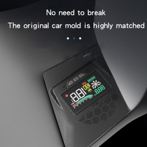 DJZG TOP selling Car Full Function HUD head-up display For Toyota sienna