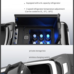 Luxury Design plus Center Armrest Storage Box Car central console For Honda Elysion 2019-2022 Year