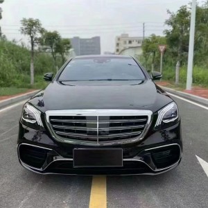 Retrofitting Parts Car Body kit with Bonnet for Mercedes Benz S Class W221 2008- 2013 Upgrade to W222 S63
