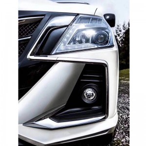 Auto Retrofitting Parts PP Car Body Kit car Silver Noble surround from Old style to New Style for Nissan Patrol 2020-2022
