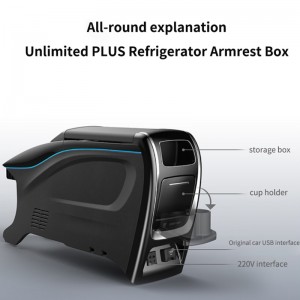 Luxury Design plus Center Armrest Storage Box Car central console For Honda Elysion 2019-2022 Year