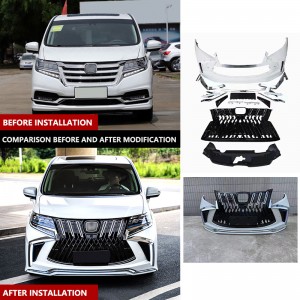 Direct Sale Auto accessories Car Spare Parts Body Kit Car Front Bumper For Honda Elysion 2016-2020 Year