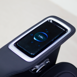 Luxury Touch Control Electric Power Adjustment Car Seat With Cup Holder Leg Rest And Wireless Charger