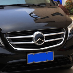 Luxury design Factory Price Auto Exterior Parts ABS Material Car Front Bumpers Durable Car Front Grills For Mercedes Benz Vito Vclass W44 2016-2022
