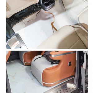 Car Aluminium Alloy Flooring with Printing Designs for Toyota Sienna 2016-2022