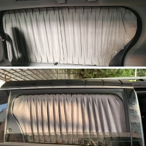 Foldable Car Sun Shade car Fabric curtains window curtains sunshade curtains for Toyota Sienna