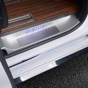 Best price of Aluminum alloy Door Sill Welcome Pedal For Toyota Sienna