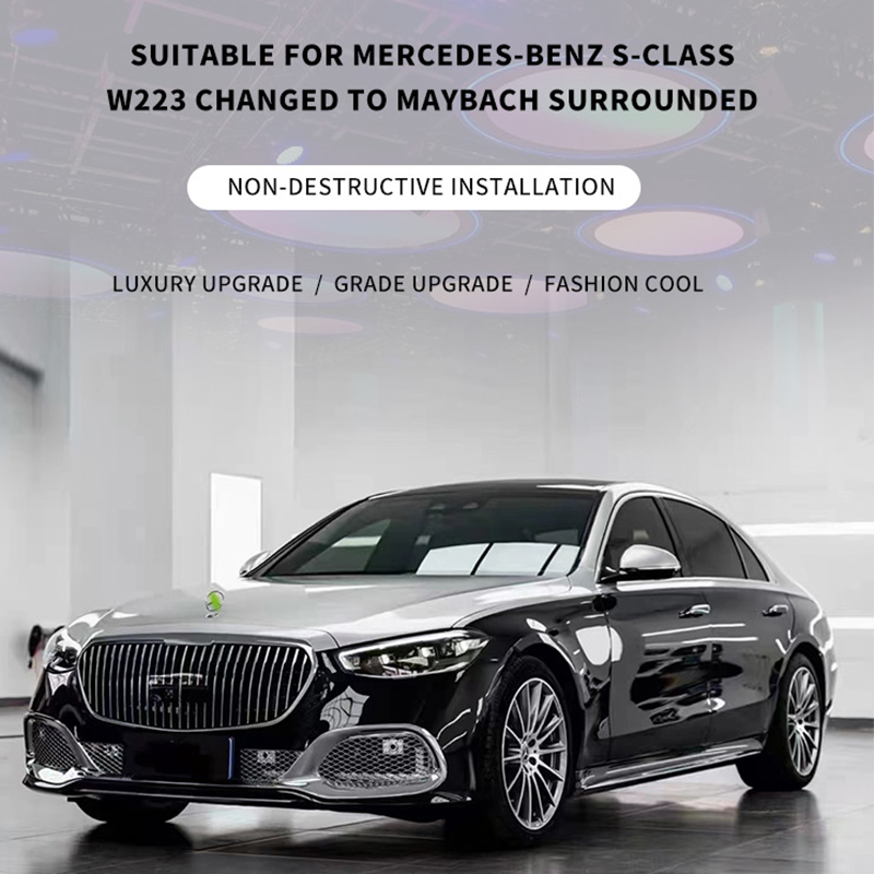 Für Mercedes Benz W223 S Klasse 2021 2022 Maybach Center Konsole Kissen  Anti-Scratch Leder Auto