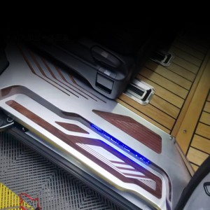 Direct Sale LED Welcome Pedal Car Scuff Plate Pedal Door Sill Pathway Light decorative LED lamp For Honda Elysion