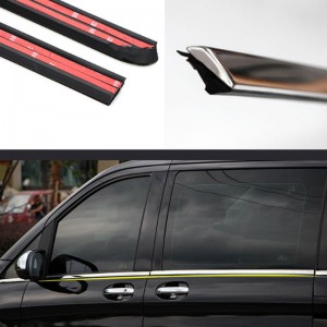 Factory Price Silver Stainless Steel Car Window Trim For v250 Mercedes Benz Vito Vclass W447 V260 2016-2022